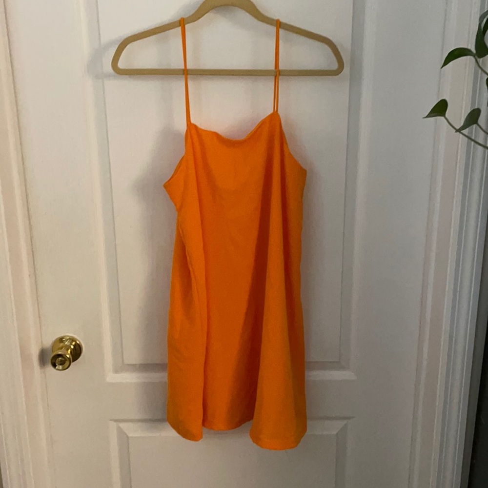 Zara Orange Dress